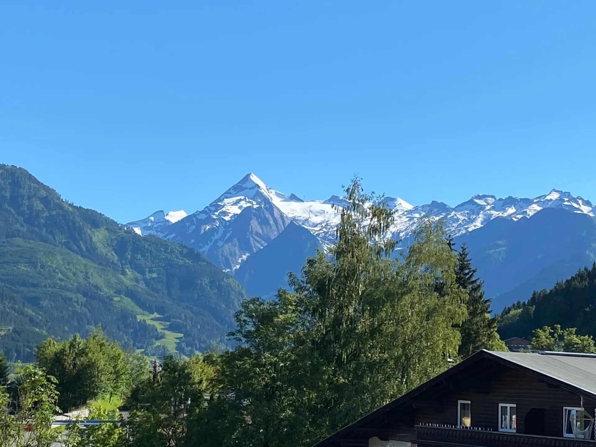 Blick auf das Kitzsteinhorn
